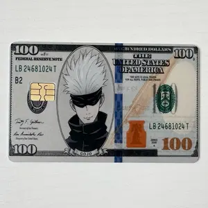 Anime Character Credit Card Sticker Cover, Decorative Debit Card Skin, Vinyl Card Decal, Card Wrap Sticker unique sticker