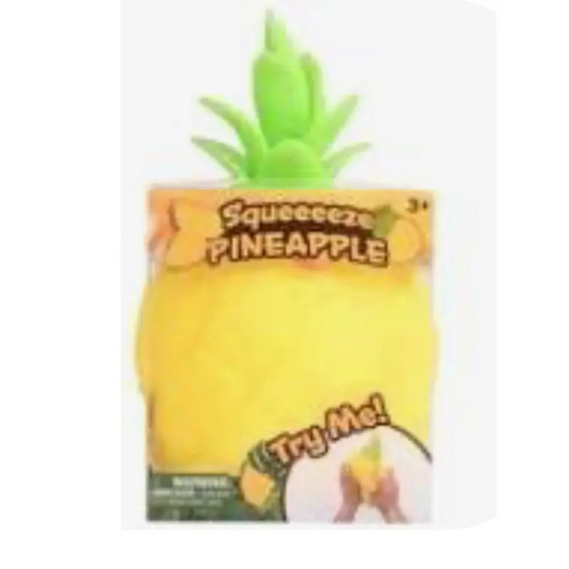 Squishy Pineapple Squeezy Stress Relief Toy - Fun and Relaxing Stress Relief Toy for Kids and Adults