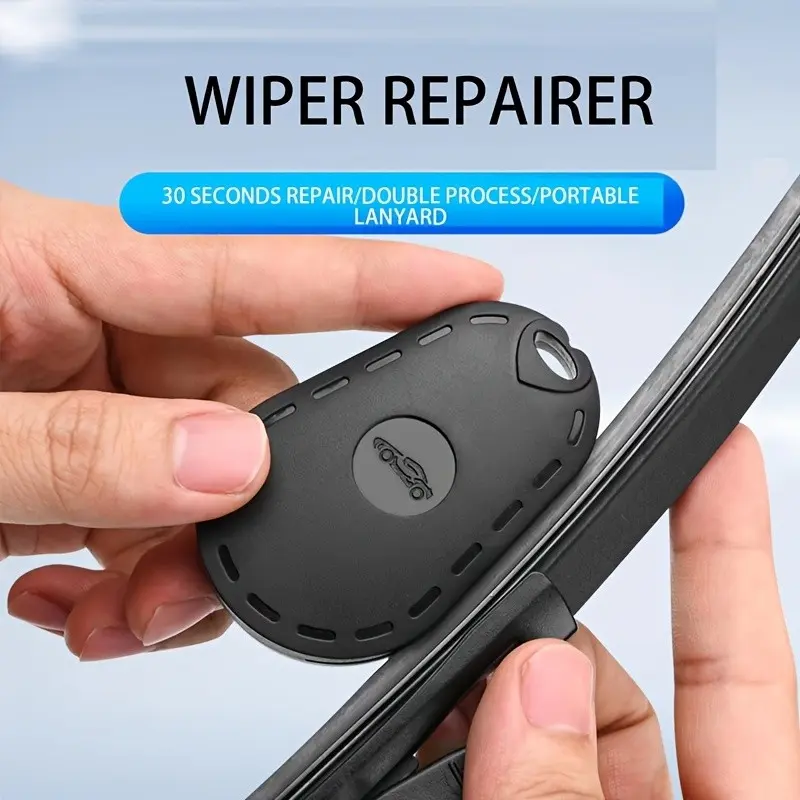 Car Windshield Wiper Blade Repair Tool, Portable Polishing Kit, Removes Sand Dust Water Stains Bird Droppings, Car Care Accessory, Car Detailing Tools