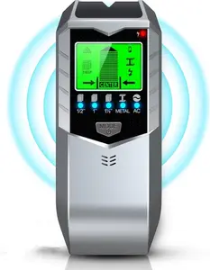 2025 See Behind Your Walls Like a Pro – The 5-in-1 Smart Detector Pinpoints Wood Studs, Live Wires and Metal Pipes with Enhanced Stability for Flawless Home Projects