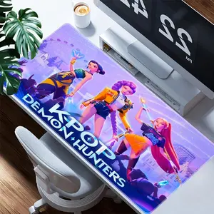 Anime Pattern Mouse Pad, Rubber Base Polyester Desktop Mat, Ideal for Gaming and Office, Perfect Gift for Birthday or Christmas
