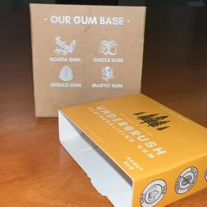 Product Review of Honey Bun  UNDERBRUSH Remineralizing Chewing Gum with Nano-Hydroxyapatite for Teeth and Gum Protection - 30 DAY SUPPLY Sweet Natural from A**