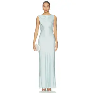 Amanda Uprichard Roslyn Gown in Celadon