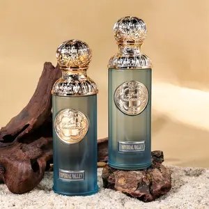 Gissah Imperial Valley Unisex Eau de Parfum 100ml, Luxury Oriental Gourmand Vanilla Woody Fragrance, Long-Lasting, Odor Neutralizing, Classic Arabian Pattern, Perfect Festival Gift, Top Choice for Men's Daily Wear