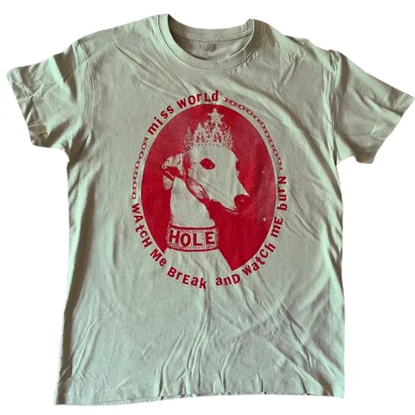 Hole Miss World T-Shirt Retro 90s Music Graphic Tee Unisex Gift for Fans