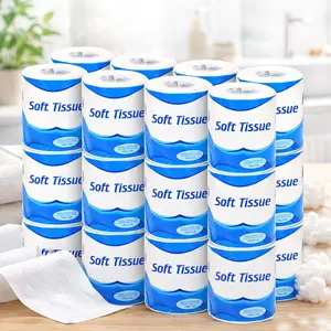 Eco-Friendly 3-Ply Unscented Toilet Paper, FSC Certified, 24-Roll Pack, 350 Sheets per Roll, 8400 Total Count, Plastic-Free