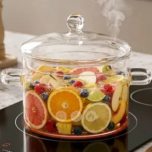 Clear Glass Simmer Pot – Make Your Home Smell Amazing  | Stovetop Potpourri Pot