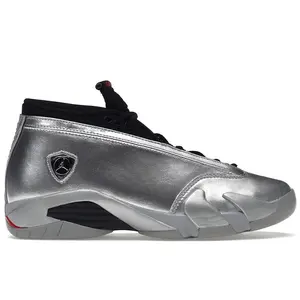 Jordan Women's 14 Retro Metallic Silver, from StockX