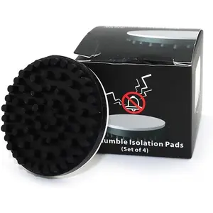 HiFi Speaker Stand  Pads((4PCS), Audio Isolation , Hi-end Shock Absorber Speaker Isolator Pads Resonance Reducer for HiFi System LP Phono Turntable Amplifier Subwoofer Record Player