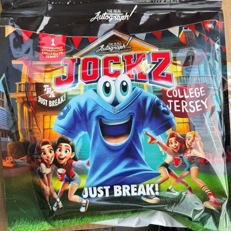 THE REAL AUTHOGRAPH (1) Signed Personal Jocks College Jersey - Sports Collectibles Memorabilia Break Item