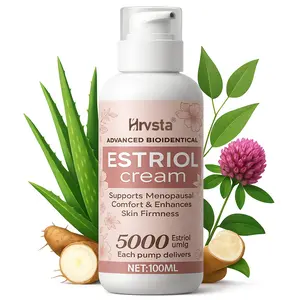 Bioidentical Estriol Cream for Women: Natural Estrogen Moisturizer with Wild Yam - Hydrates, Firms, Revitalizes Skin