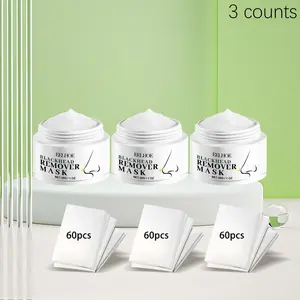 Blackhead Removal Nose Mask, Gentle Blackhead Remover, Cleans Pores, Cement Mask, Liquid Form, Safe for Skin, No Flammable Aerosols, Face Mask