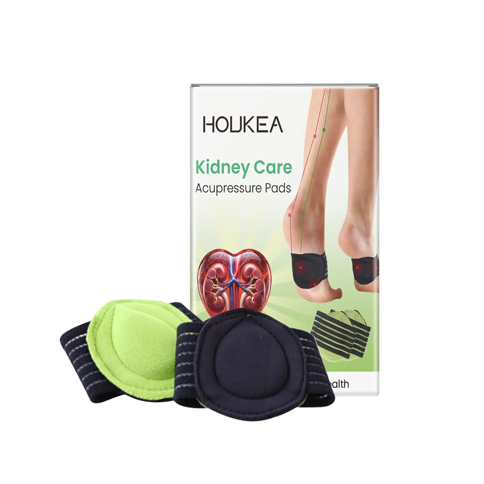 HOUKEA Foot Massage Acupressure Pad, Comfortable Gentle Skin-Friendly Breathable Foot Cushion for Body & Foot Care posture corrector