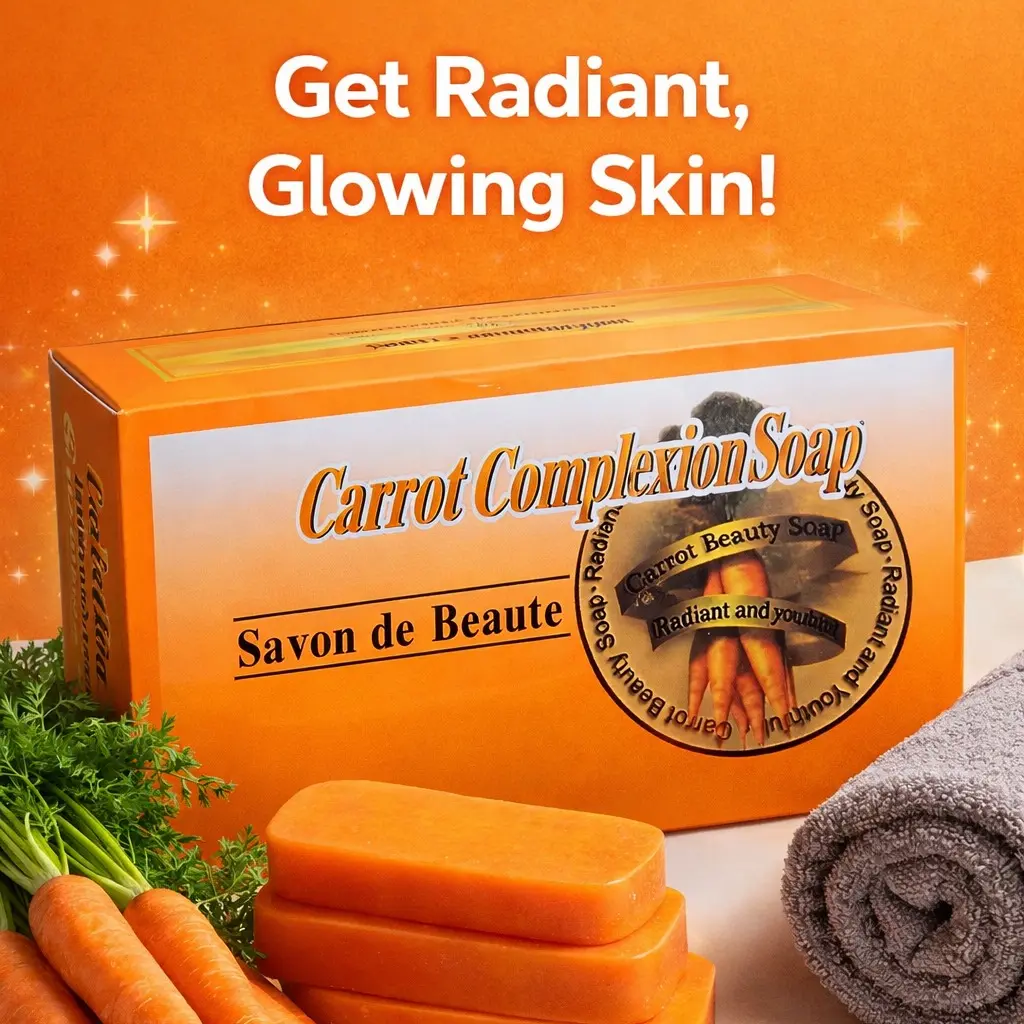 Carrot Complexion Soap natural beauty soap Carrot Complexion Soap natural beauty soap