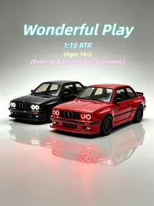 Wonderful Play: HNR H9803 1/10 2.4G 4WD Brushless RC Car – 60A ESC, 3300KV Motor, Touring Drift On-Road Racing, LED Lights – RTR (Batteries & Charger Sold Separately), Perfect Birthday Gift for Kids & Boyfriends
