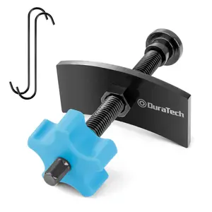 #fathersdaygift DURATECH Heavy Duty Caliper Piston Compressor Tool, Brake Pad Spreader with 2PCS Brake Caliper Hangers,Brake Piston Compressor Tool for Most Cars and Light Trucks