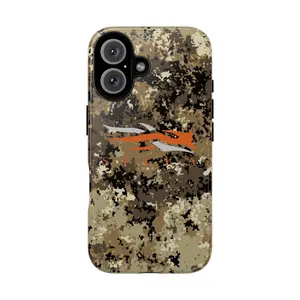 SITKA Hunting Camouflage Phone Case. Hunting, Camo, Waterfowl, Durable, iPhone 16 15 14 13 12 11 Pro Max Plus X cases