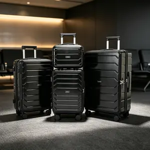 Clearance Sale 4-Piece Luggage Sets - TSA Lock, Spinner Wheels, Limited Stock, Durable, Deep High-Capacity Travel Luggage in 14/20/24/28 In