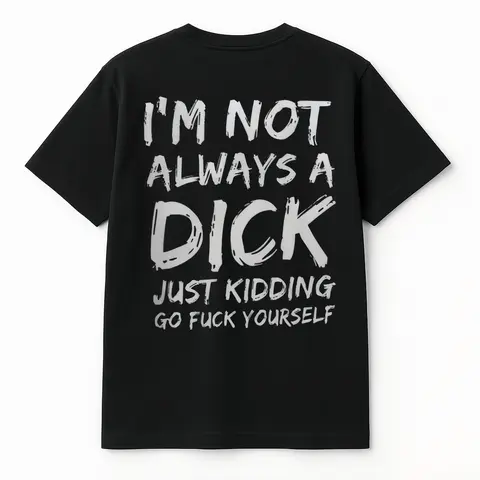 Men's Funny Graphic Tee, Stylish Retro Round Neck Cotton Top with Sarcastic Quote, Casual Streetwear Apparel for Summer, Tshirt, Funny Slogan Print Men's Short-Sleeve T-Shirts, Casual Fit, Shortsleeve, Clothes, Tops, Cotton Graphic Tees, Sarcastic Apparel