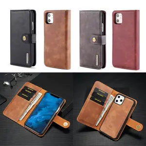 Doemoil For iPhone 12 12 Pro 11 7 8 SE XS XR Leather Wallet Card Slot Pocket Case Cover