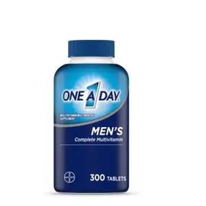 One A Day Men's Health Formula Complete Multivitamin Tablets 300 Count US Supplement for Healthcare and Dietary Fitness with Vitamin A 900mcg