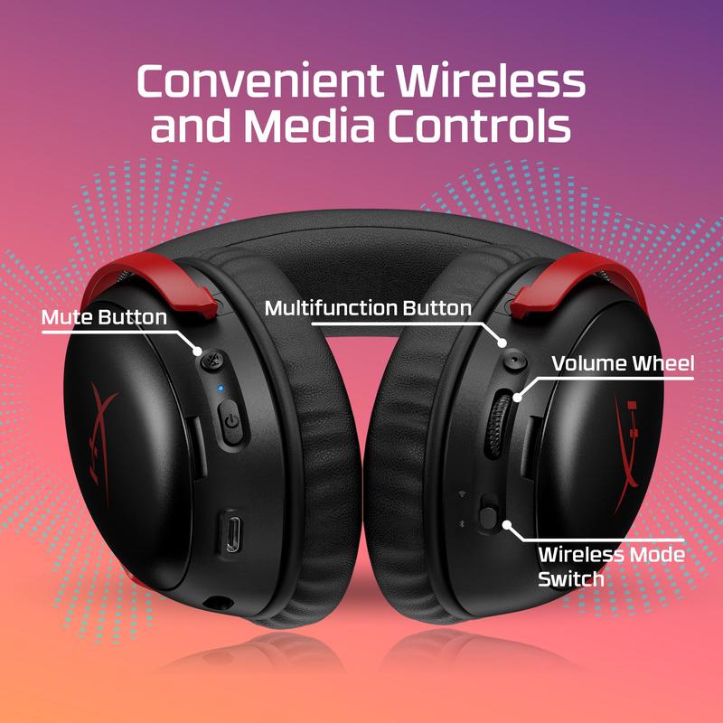 HyperX Cloud III S - Wireless Gaming Headset