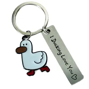 I Ducking Love You Keychain - Quackalicious Collection perfect gift boujee