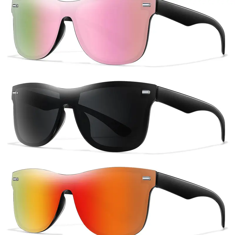 Unisex Simple Style Sunglasses, Tinted Lens Sunglasses for Outdoor Activities, Cycling, Running, Fishing, Driving, Fashion Accessories for Outdoor Activities