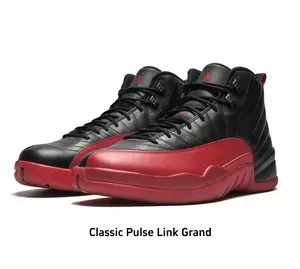 Black Red Colorblock Full Leather High Top Basketball Sneakers Men Street Casual Athletic Shoes