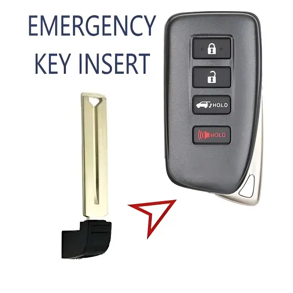 Emergency Key Blank for LEXUS 2013 - 2016 HYQ14FBA 69515-30380