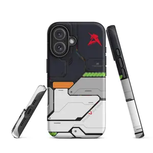Nu Gundam nspired Phone Case, RX-93 Mobile Suit Design, Mecha Anime Gift - Japanese Robot Phone Cover - For iPhone 17 16 Pro Max iPhone 15 Pro 14 Plus 13 Pro 12 11  for iPhone 17-11 Pro Max/Plus and Samsung Galaxy S23-25