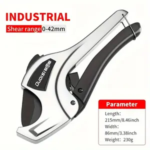 OUDISI Multi-Functional Pipe Cutter - Heavy-Duty SK5 Blade for PVC/PU/PP/PE Pipes, Essential Tool for Home Renovation, Local Warehouse Delivery, Quick Cutting
