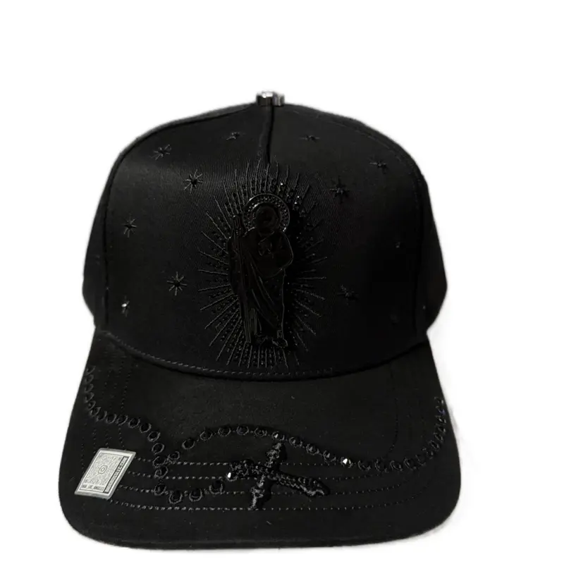 Gorras San Juditas total Black