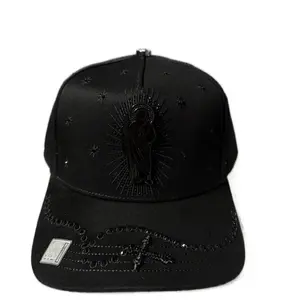 Gorras San Juditas total Black