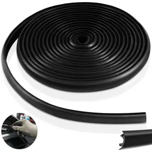 19.68 Ft Rubber Strip for  Roof Rack Crossbar Sealing Replacement  for Reducing Wind Resistance and Noise Reduction Fit for  Bars Racks   Top