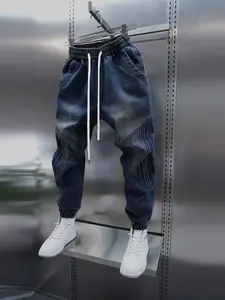 Men's Youth Jeans - Fashionable Denim for Casual Wear with Comfort Fit Slim & Skinny Fit Durable Stretch & Breathable Fabric Trendy Style Classic Design