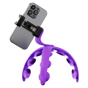 Tenikle - PRO Bendable Suction Cup Tripod Mount - Orchid Purple
