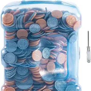 Piggy Bank - Large Coin Bank for Adults Boyswith LCD Counter,Great Coin Counter Bank Money