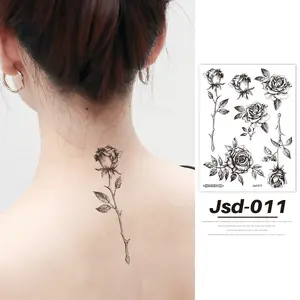 Single Tattoo Sticker, Sexy Style, Non-Sensitive, Perfect for Body Art, Easy Application, Ideal for Temporary Tattoos