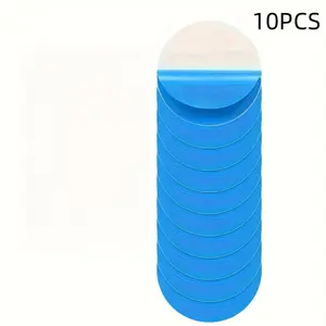 YITAP 10-piece Self-Adhesive PVC Repair Patch, Adhesive Waterproof Tape, Suitable for Swimming Pools and Inflatable Toys, Underwater Repair Kit, Suitable for Round and Rectangular Pools