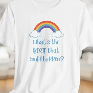 Inspirational Rainbow T-Shirt: Unisex Jersey Short Sleeve Tee