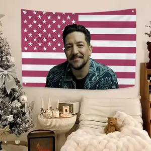 Funny Sal Vulcano Unrealistic Clown Flags Flag - Ultra Soft Skin-Friendly Machine Washable Fade Resistant Banner | HD Print Lightweight Durable Outdoor Indoor Garden Flag