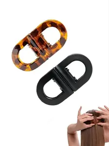 Magnetic Hair Clips, Strong Hold No-Slip 2-In-1 Styling Clips, Seamless Design for Easy Everyday Hairstyles, Gentle on All Hair Types