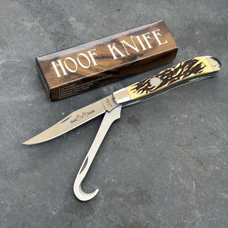 Folding Knife Classic Hoof Trapper Vintage Style Hook Blade Sharp