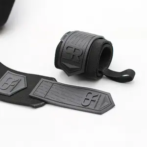 PR Heavy Duty Premium Wrist Wraps - Enhance Grip Strength, Stability, Injury Prevention