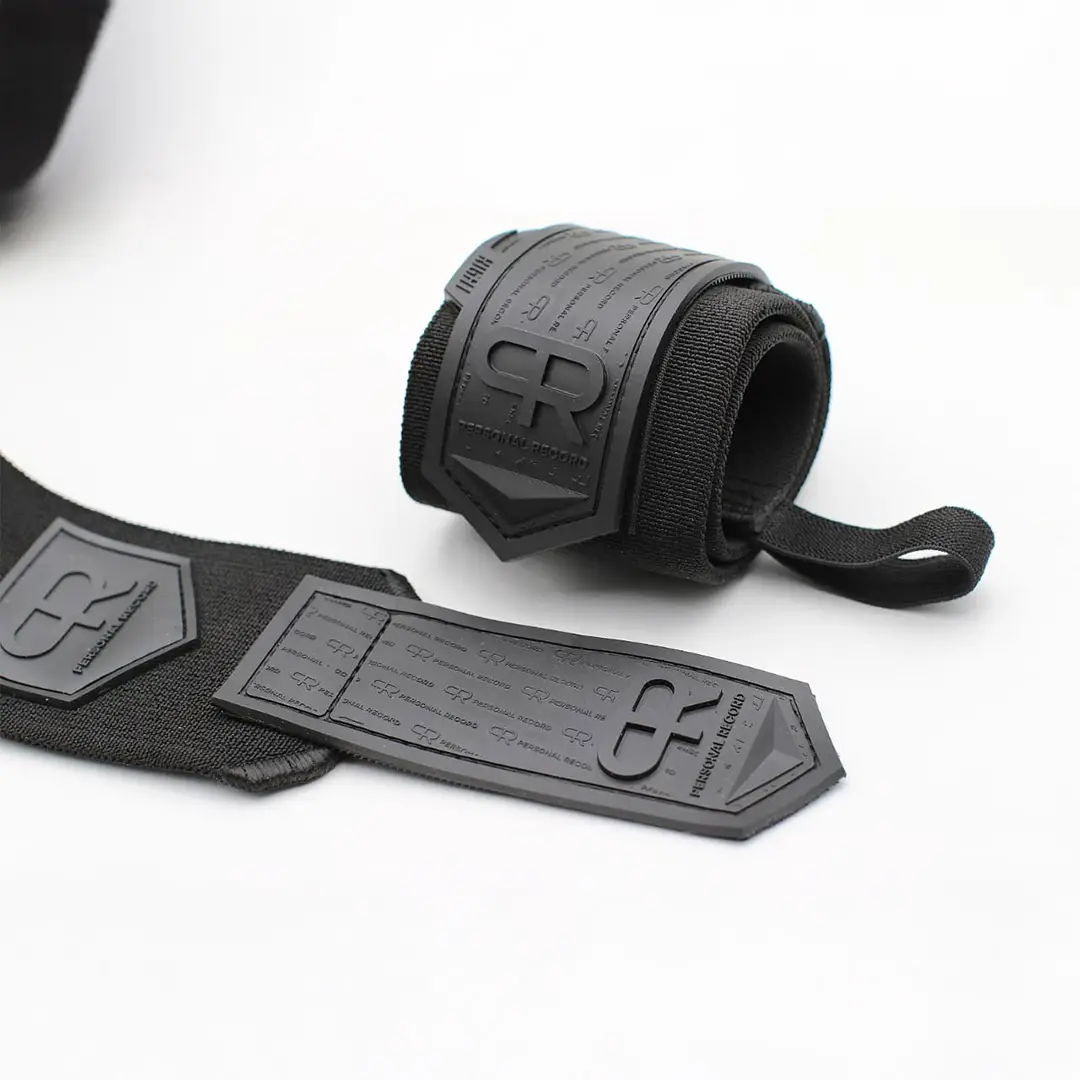 PR Heavy Duty Premium Wrist Wraps - Enhance Grip Strength, Stability, Injury Pre...