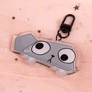 Dandys World Roblox Anime Keychains, Pebble Dandy’s World Keychain, Cute Anime Keychain, Dandy’s World Acrylic Keycharm, Kawaii Keyring Accessories