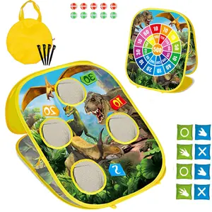 Animal Bean Bag Toss Game Toy Outdoor Toss Game, Family Party Supplies for Kids, Gift for Boys Birthday or Christmas for Toddlers Ages 3 4 5 6 Year Old