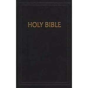 USED-KJV Pew Bible, Black Hardcover by Broadman and Holman (Hardcover)