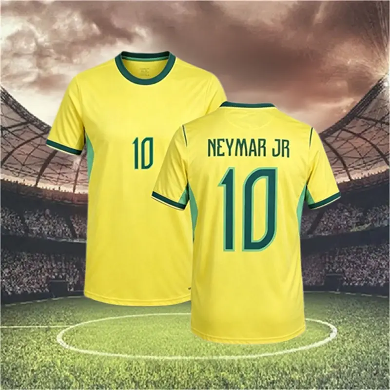 2026 Home Brazil Neymar No.10 Short sleeve Soccer jersey